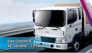 Dây chuyền cho xe tải nhẹ 13 tấn