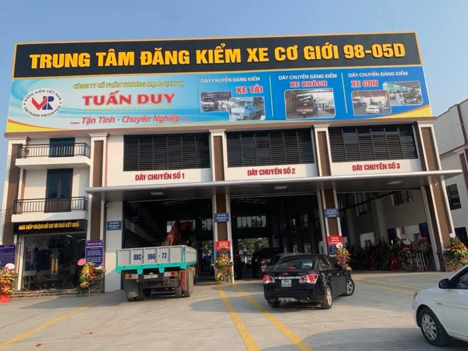 Công ty cổ phần TM & DV Tuấn Duy – Trung tâm đăng kiểm 98-05D