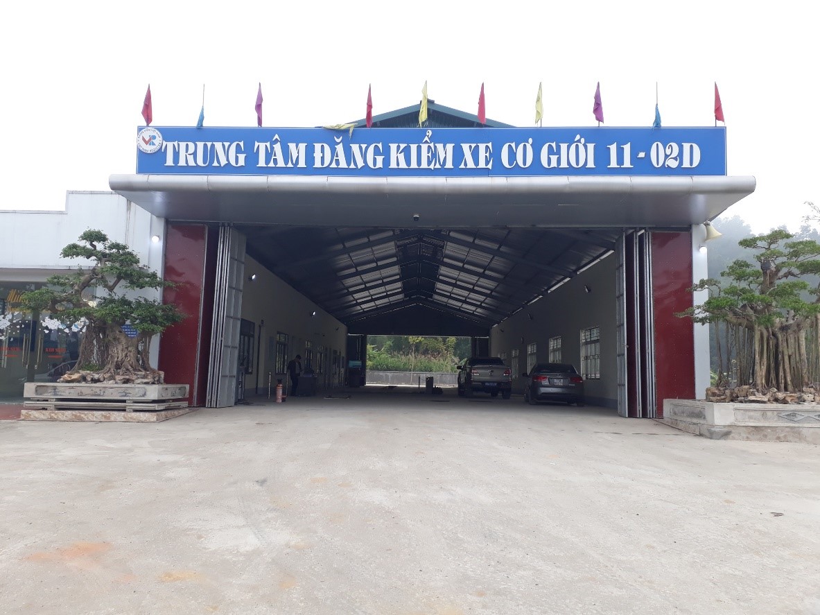 Công ty đăng kiểm Cao Bằng – Trung tâm đăng kiểm 11-02D