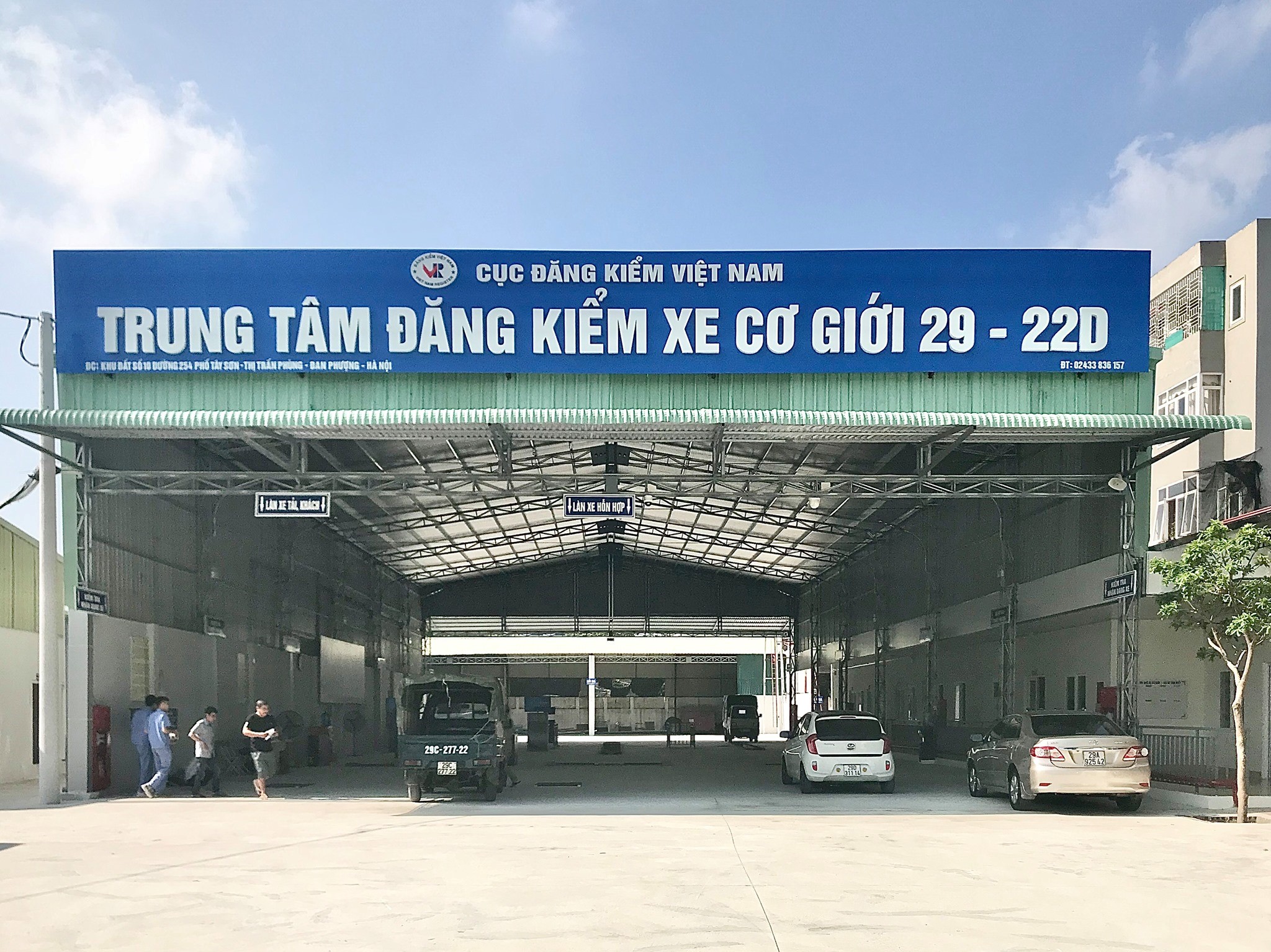 Công ty CP Đăng kiểm Tâm Đức – Trung tâm đăng kiểm 29-22D